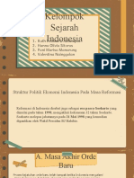 Sistem Dan Struktur Politik-Ekonomi Indonesia Pada Masa Reformasi 1