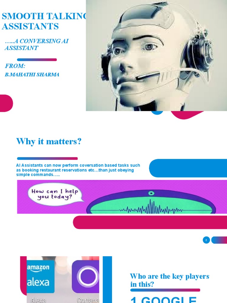 Smooth Talking Ai Assistants | PDF