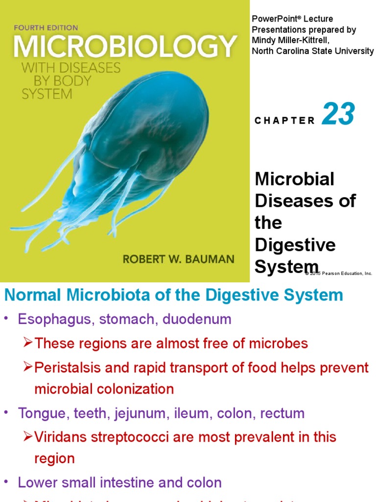 Microbial Diseases of The Digestive System PDF