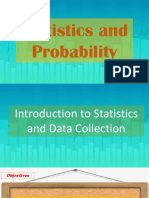 Introduction To Statistics and Data Collection