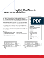 Si721x Field Output Hall Effect Magnetic Position Sensors Data Sheet