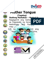Mother Tongue: (Tagalog) Ikatlong Markahan - Modyul 6