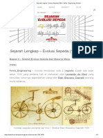 Sejarah Lengkap - Evolusi Sepeda (1790 - 1879) - Engineering Solution
