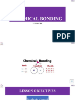 Chemical Bonding Lesson One