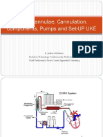 ECMO Cannulae, Cannulation, Components, Pumps and Set-UP UKE