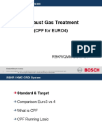 Exhaust Gas Treatment: (CPF For EURO4)