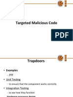 Targeted Malicious Code