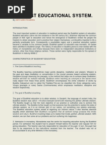 Buddhist Educational System M.A. Sem 2nd