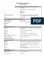 Material Safety Data Sheet Avoil FR-HT