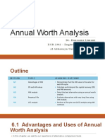 Engineering Economics Chapter 6: Annual Worth Analysis