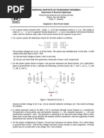 Assignment 3 Short Circuit Analysis