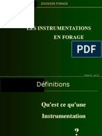 Instrumentation DF Sonatrach