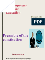 Preamble of The Constitution