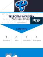 Telecom Industry Presentation Template
