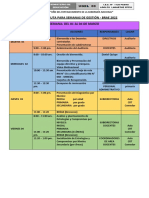 Hoja Ruta Sem - Gestión Marzo 2022