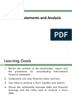 Lecture 2 - Financial Statements and Analysis