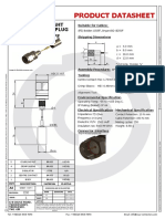 Product Datasheet: F Type Straight Crimp / Crimp Plug 15-005-B36-FE