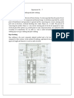 7. To study about pipe earthing and plate earthing