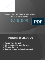 Korupsi - TLM Diploma 3 - 2021-2022
