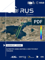 Altimetry Using Sentinel-3 and the Brat Toolbox