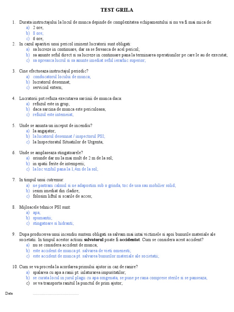Test Psi Corect | PDF