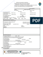 Planilla de Registro para La Defensa Integral de La Nacion Inscripcion Militar 2019