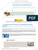 Estructura Funcional y Jurídica de La Administración Pública Empresa y Administración