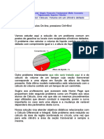 Matemática Essencial - Cálculo Do Volume Do Cilindro Deitado