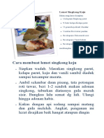 RESEP SINGKONG