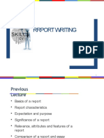 Report Writing 2