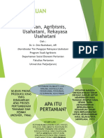 Pertemuan 2.pendahuluan (Pertanian, Agribisnis, Usahatani, Rekayasa Usahatani)