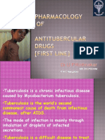 Pharmacology Anti Tubercular Drugs First Line