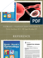 Topic - Primary Ovarian Insufficiency 2564