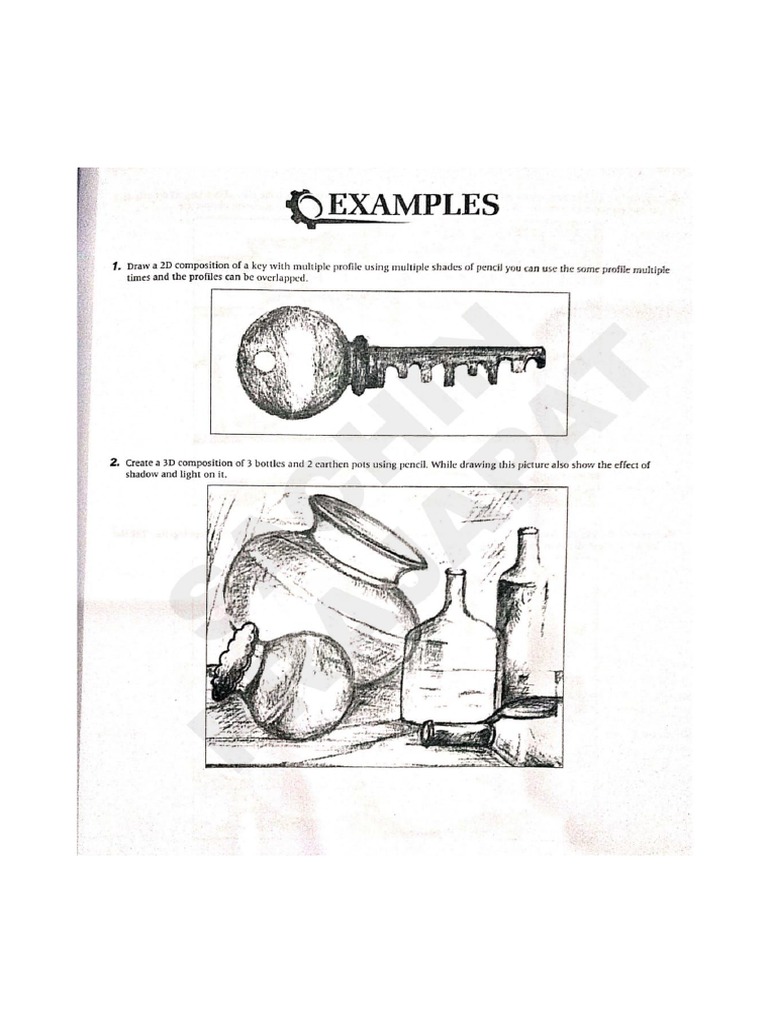Drawing Examples + Assignment | PDF