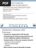 Download What Do We Know About Prevention and Diagnosis Dr Laurie Ryan by National Press Foundation SN56380508 doc pdf
