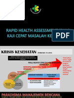 Rapid Health Assessment (RHA) - Puskris