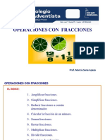 Operaciones Con Fracciones 5to