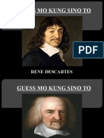 Guess Mo Kung Sino To: Rene Descartes