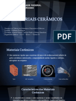 Materiais Cerâmicos