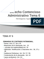 Derecho Contencioso Administrativo Tema 6