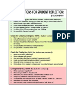 Mathematical Discourse Questions