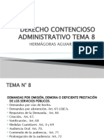 Derecho Contencioso Administrativo Tema 8
