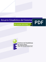 Anuario Estadistico Educativo 2014-2015