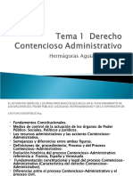 Tema 1  Derecho Contencioso Administrativo. --ppt