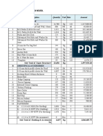 Item Description Quantity Unit Rate Amount Super Structure