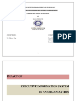 Impact of Executive Information System in An Organization: Fairfield Institue of Management and Technology