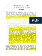 F. KrugerLA DIRECCIÓN DE LA CURA Y LOS PRINCIPIOS DE SU PODER