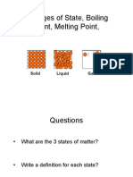 Changes of State Power Point - 0