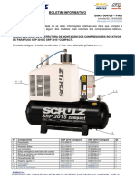 Peças compressores rotativos SRP 3010 e SRP 3015