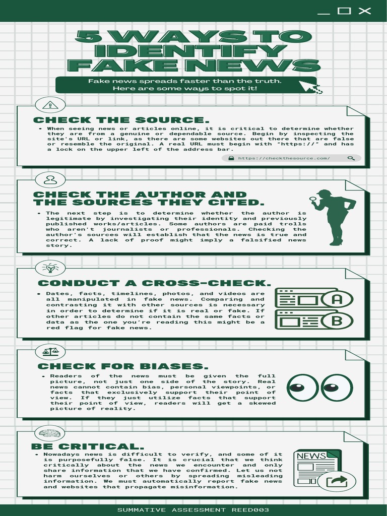 5 Ways To Identify Fake News | PDF | Social Science